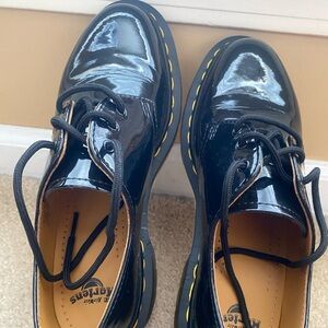 Dr. Martens Black Leather Footwear